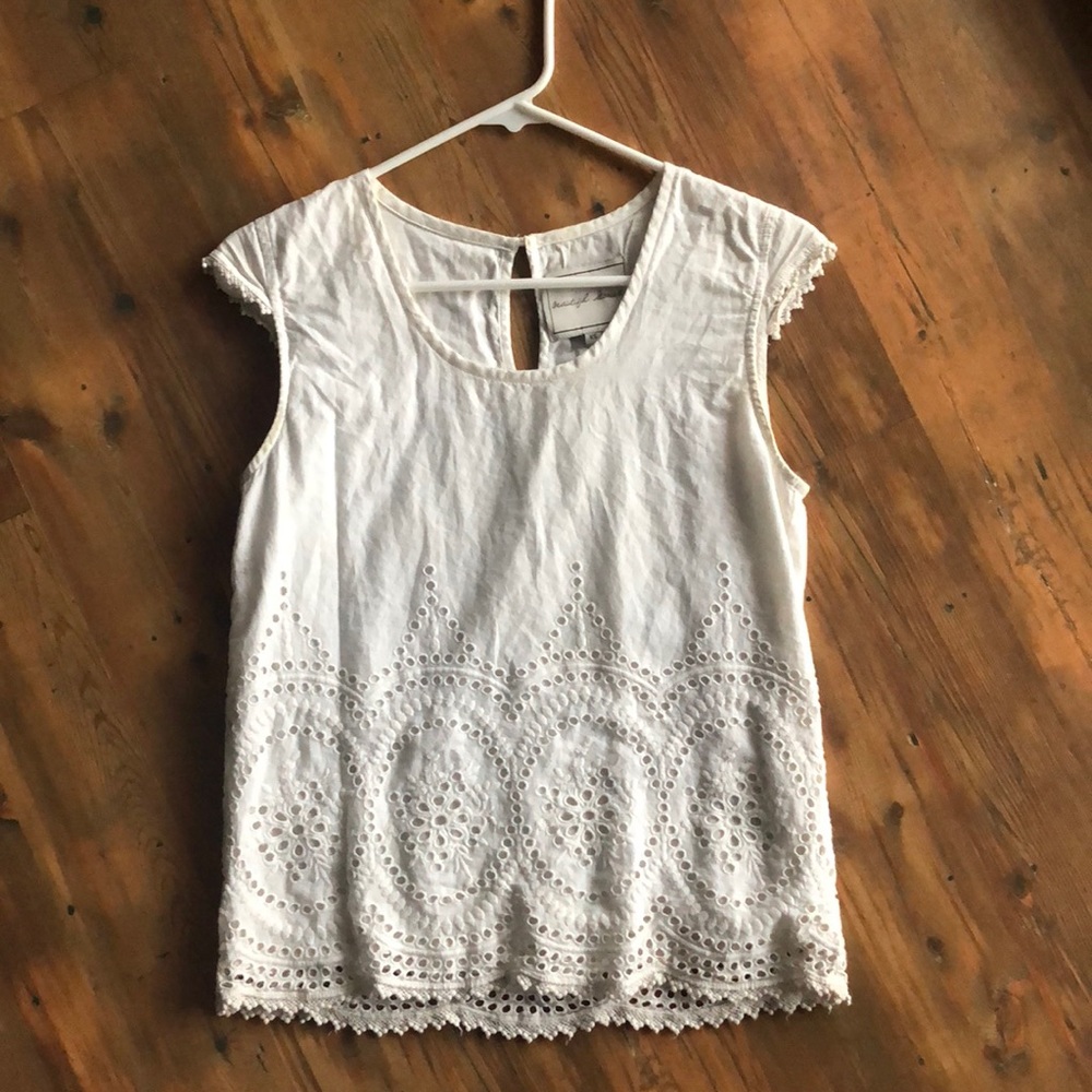 White Stylish Top
